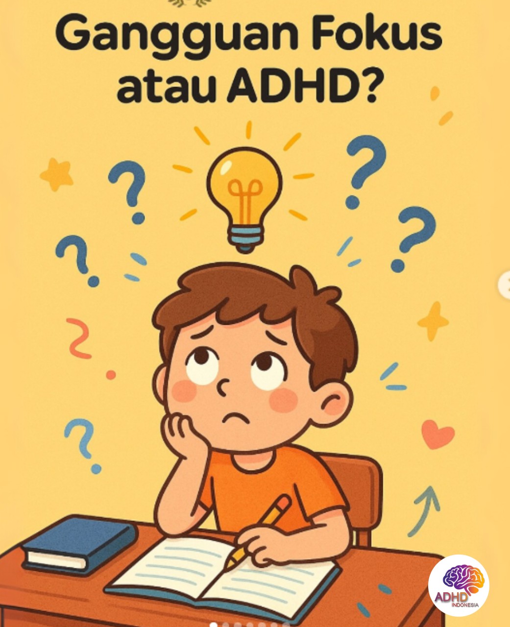 ADHD dan Kesulitan Fokus Anak: Edukasi untuk Keluarga di Kabupaten Biak Numfor